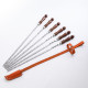 A set of skewers 670*12*3 mm in a leather quiver в Нальчике