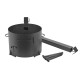 Stove with a diameter of 340 mm with a pipe for a cauldron of 8-10 liters в Нальчике