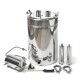 Cheap moonshine still kits "Gorilych" double distillation 20/35/t (with tap) CLAMP 1,5 inches в Нальчике