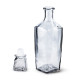 Бутылка (штоф) "Элегант" стеклянная 0,5 литра с пробкой  в Нальчике