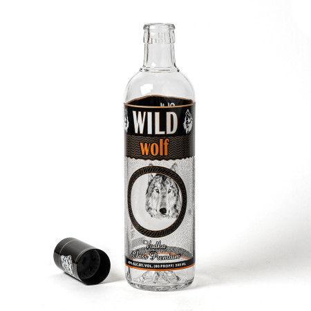 Souvenir bottle "Wolf" 0.5 liter в Нальчике