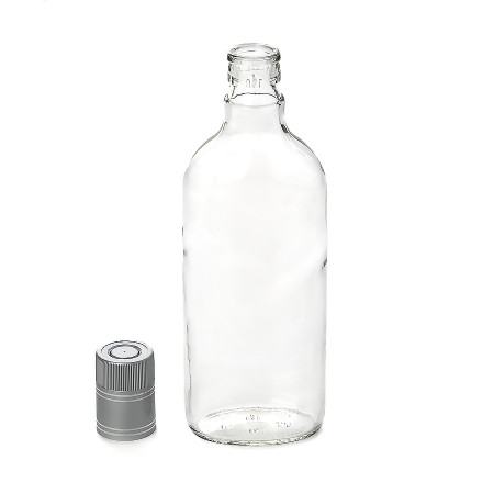Бутылка "Фляжка" 0,5 литра с пробкой гуала в Нальчике