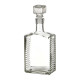 Бутылка (штоф) "Кристалл" стеклянная 0,5 литра с пробкой  в Нальчике